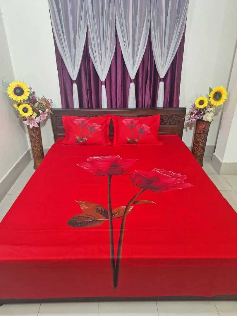 Luxury,King,size,Bed,Sheet,with,Matching,Pillow,covers