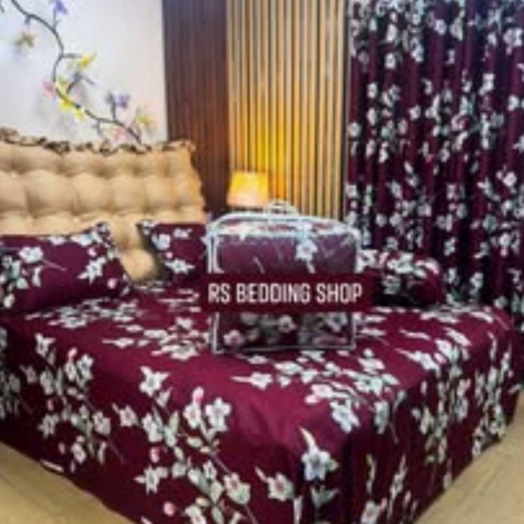 Premium,Quality,Twill,Cotton,Comforter,5,Pcs,Set