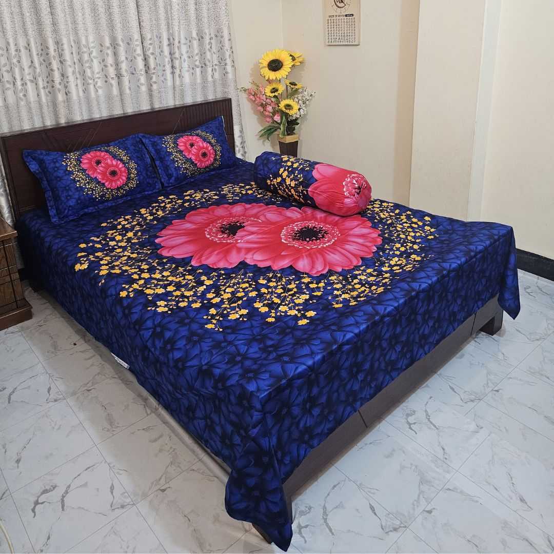 Luxury,King,size,Bed,Sheet,with,Matching,Pillow,covers