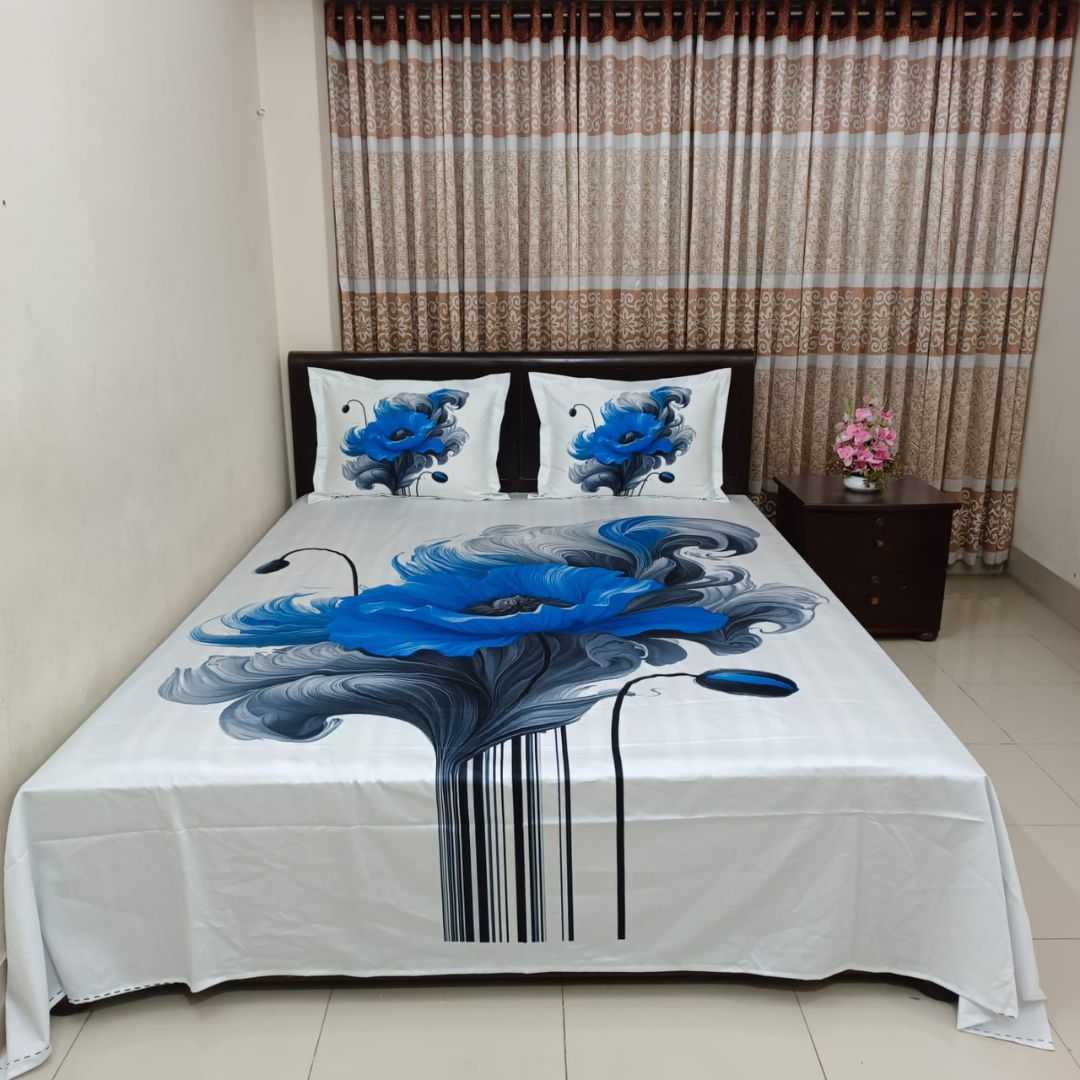 Luxury,King,size,Bed,Sheet,with,Matching,Pillow,covers