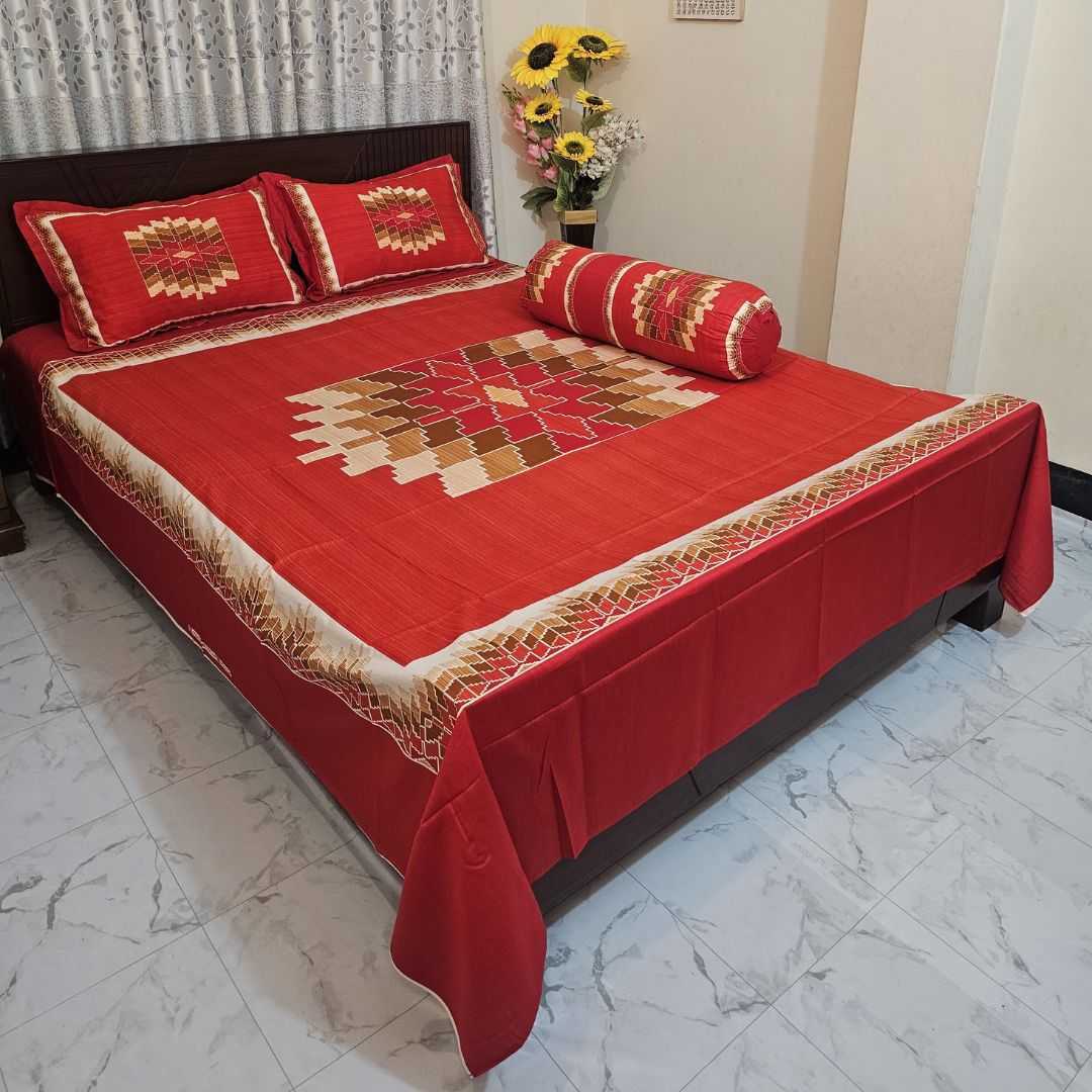 Luxury,King,size,Bed,Sheet,with,Matching,Pillow,covers