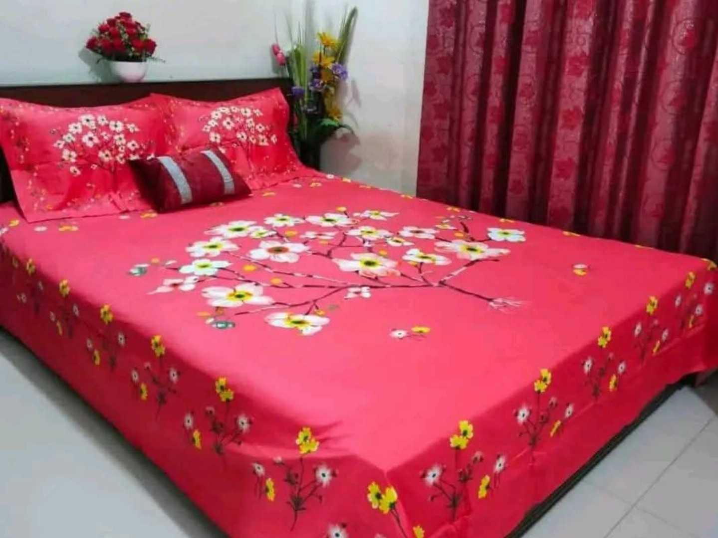 Luxury,King,size,Bed,Sheet,with,Matching,Pillow,covers