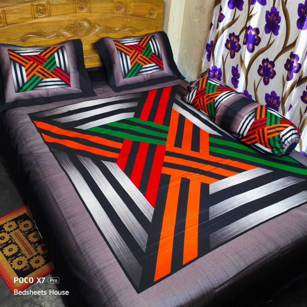 Luxury,King,size,Bed,Sheet,with,Matching,Pillow,covers