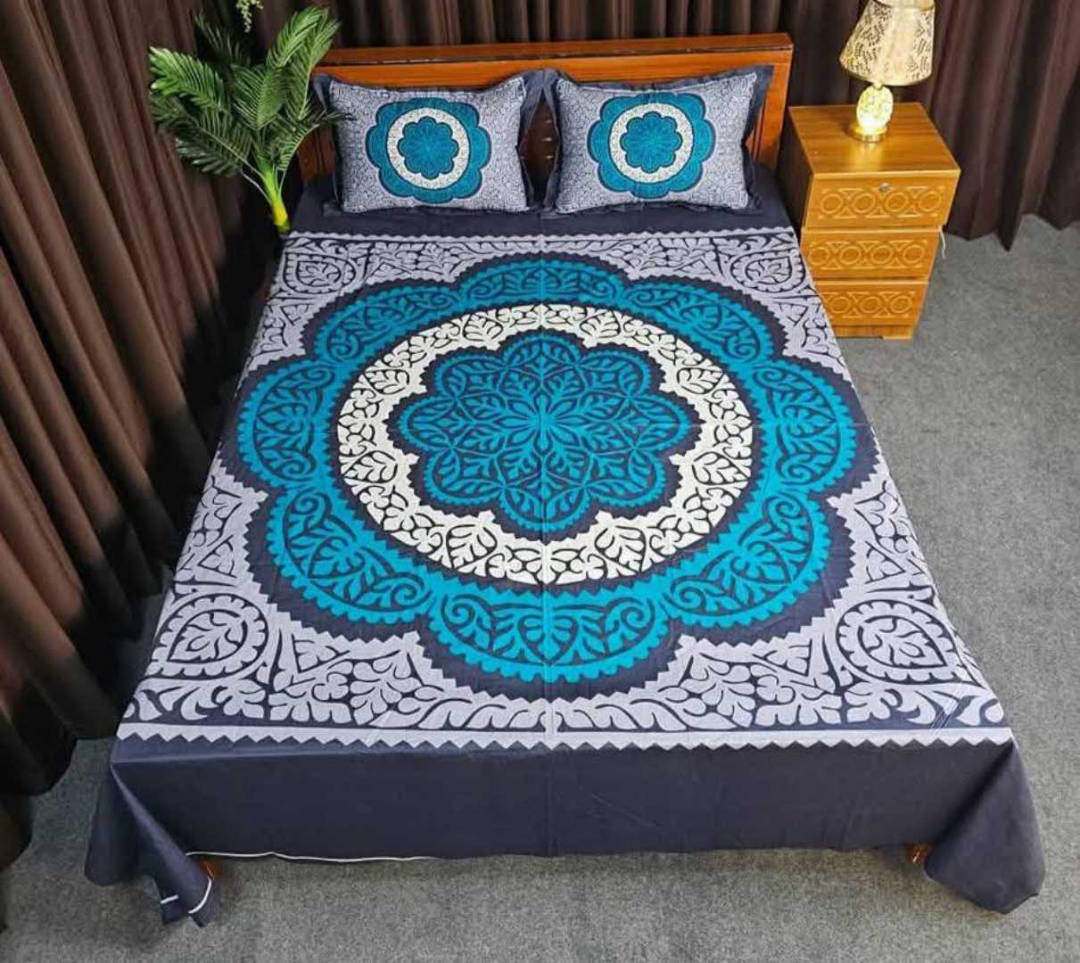 Luxury,King,size,Bed,Sheet,with,Matching,Pillow,covers