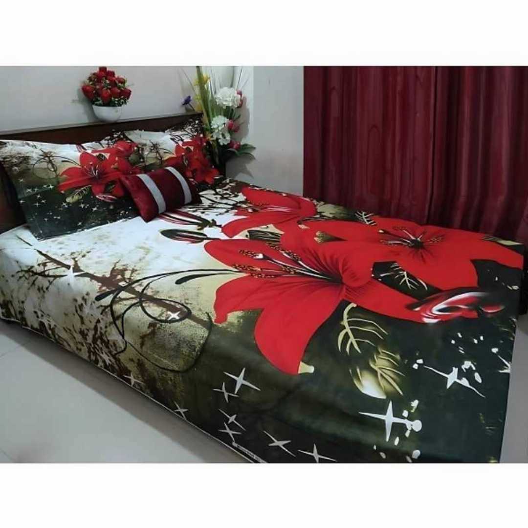 Luxury,King,size,Bed,Sheet,with,Matching,Pillow,covers