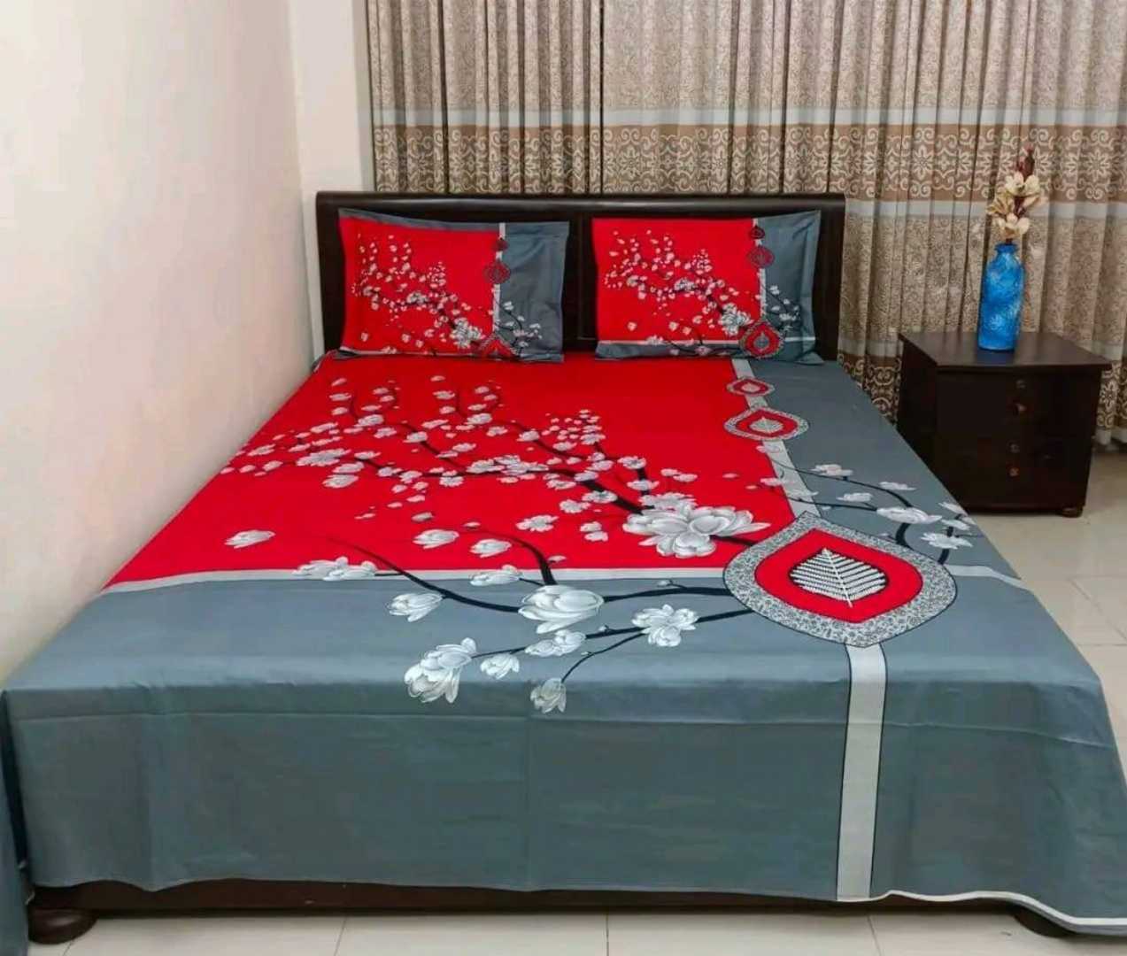 Luxury,King,size,Bed,Sheet,with,Matching,Pillow,covers