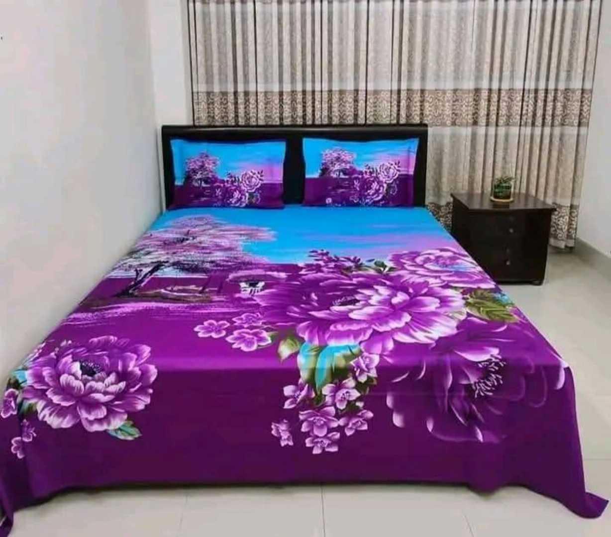 Luxury,King,size,Bed,Sheet,with,Matching,Pillow,covers