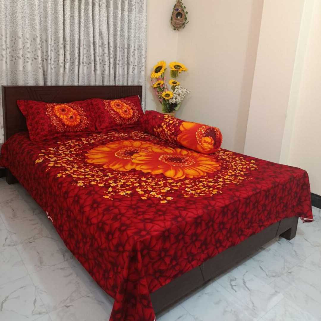 Luxury,King,size,Bed,Sheet,with,Matching,Pillow,covers