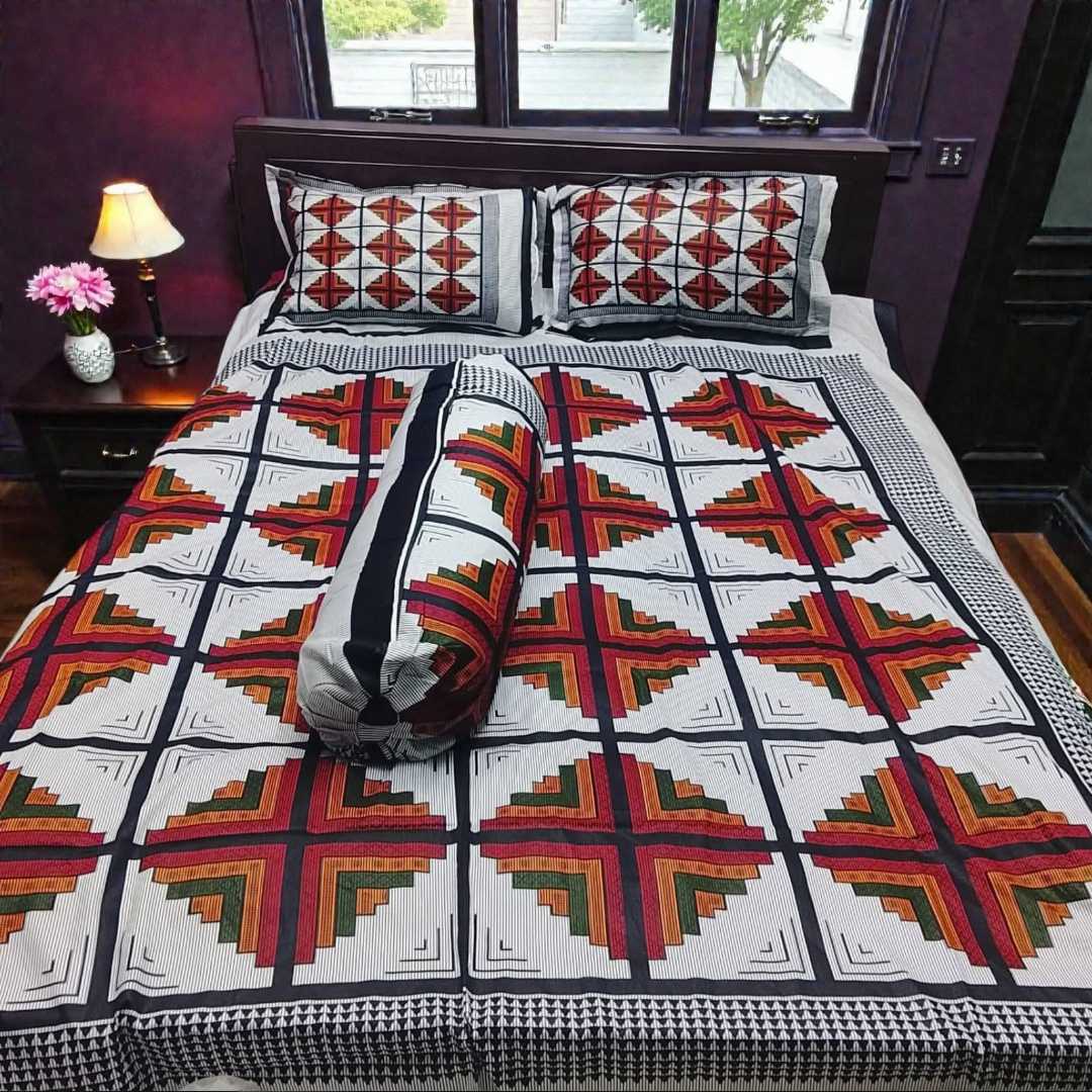 Luxury,King,size,Bed,Sheet,with,Matching,Pillow,covers