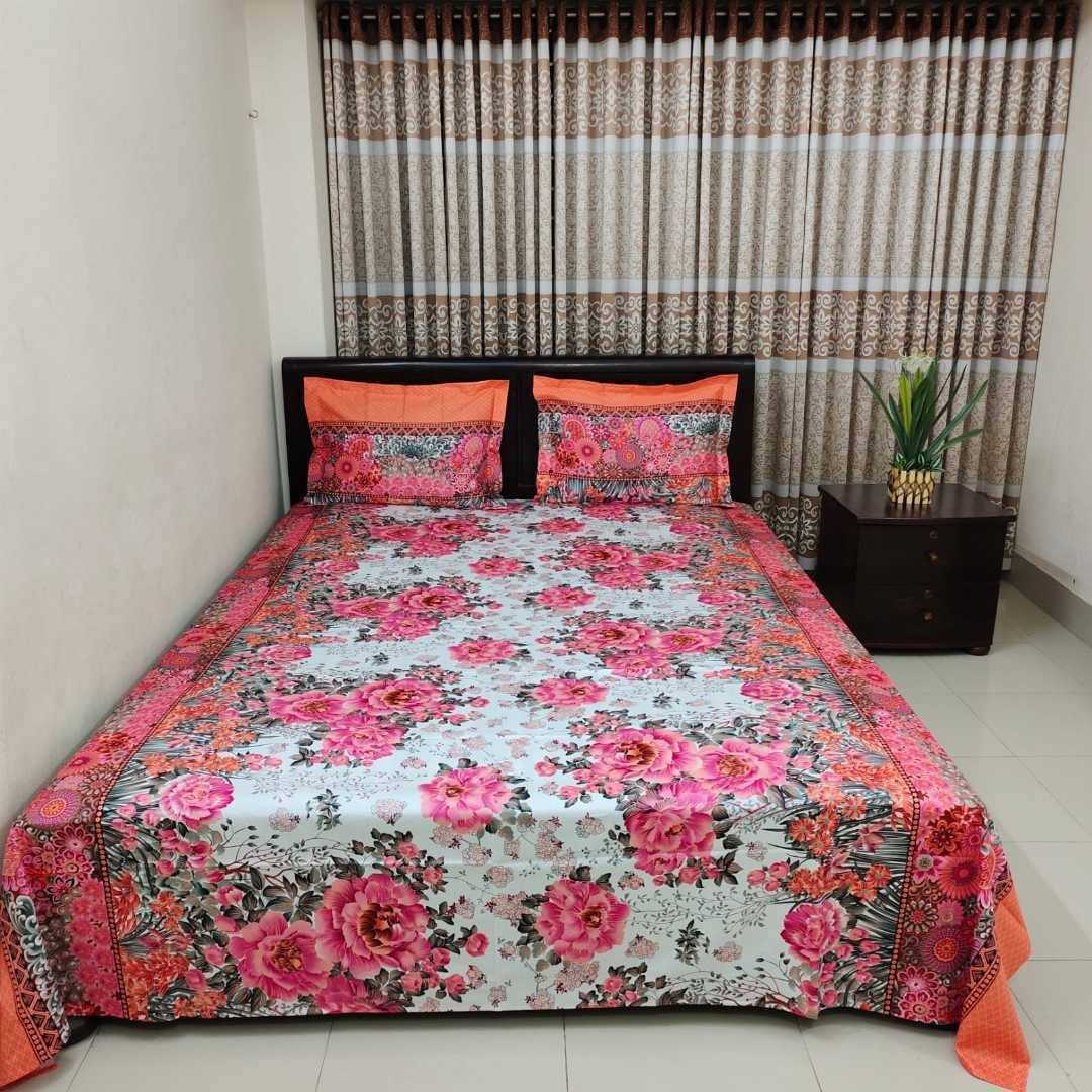 Luxury,King,size,Bed,Sheet,with,Matching,Pillow,covers