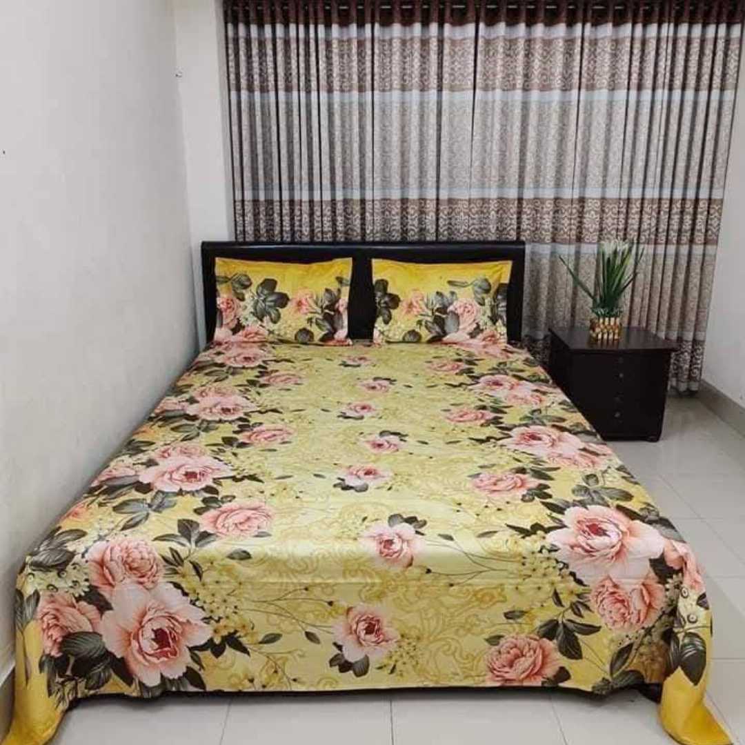 Luxury,King,size,Bed,Sheet,with,Matching,Pillow,covers