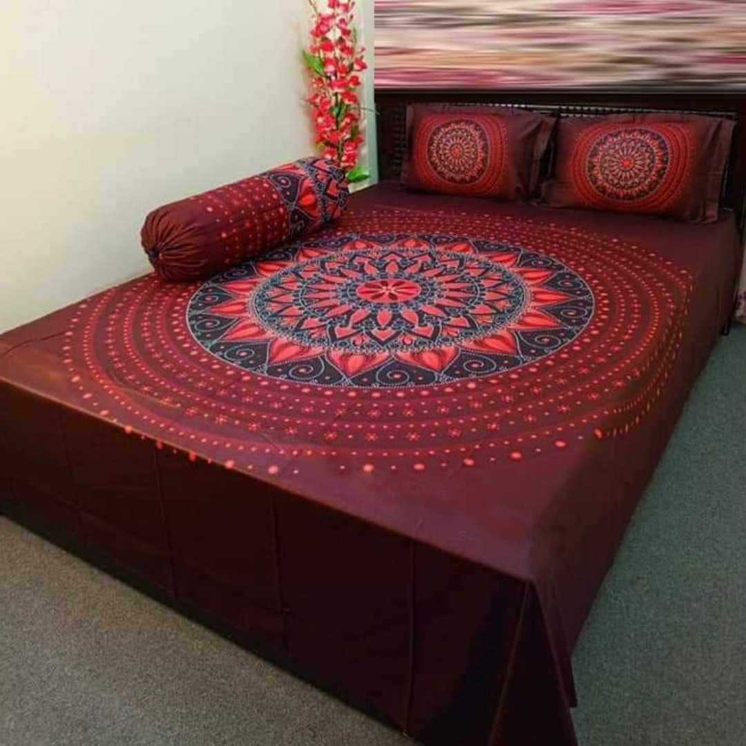 Luxury,King,size,Bed,Sheet,with,Matching,Pillow,covers