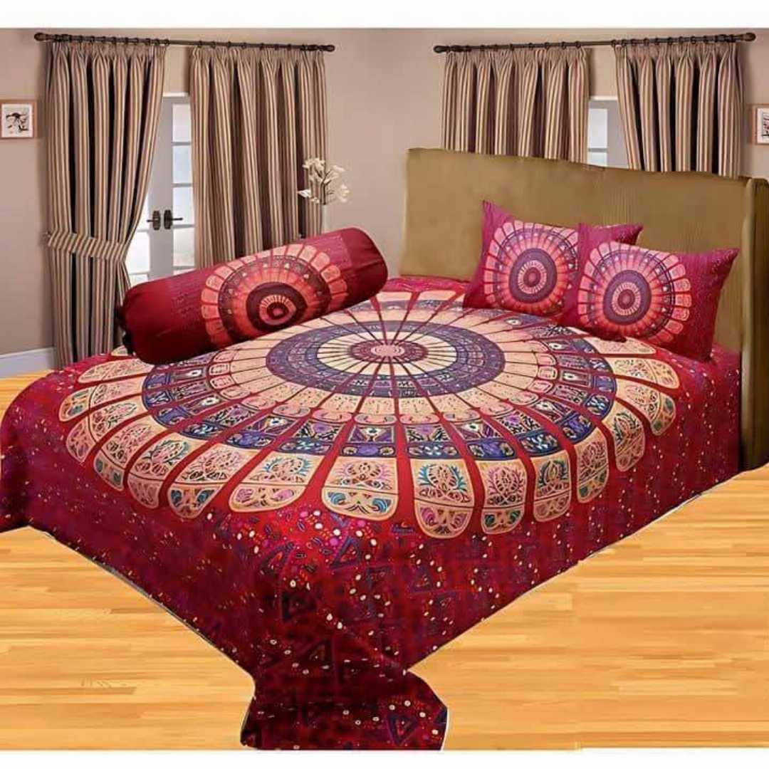 Luxury,King,size,Bed,Sheet,with,Matching,Pillow,covers