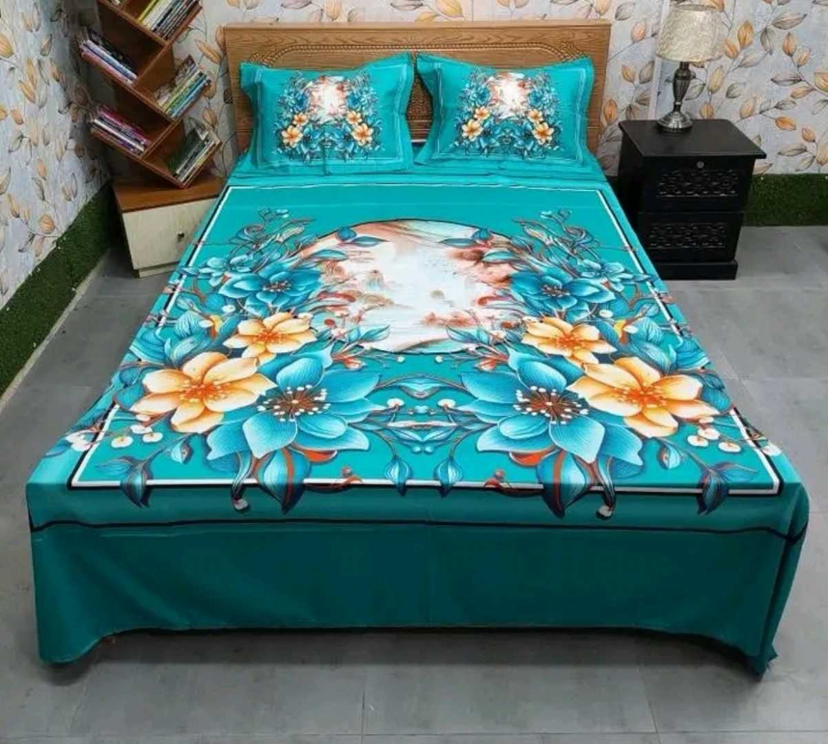 Luxury,King,size,Bed,Sheet,with,Matching,Pillow,covers
