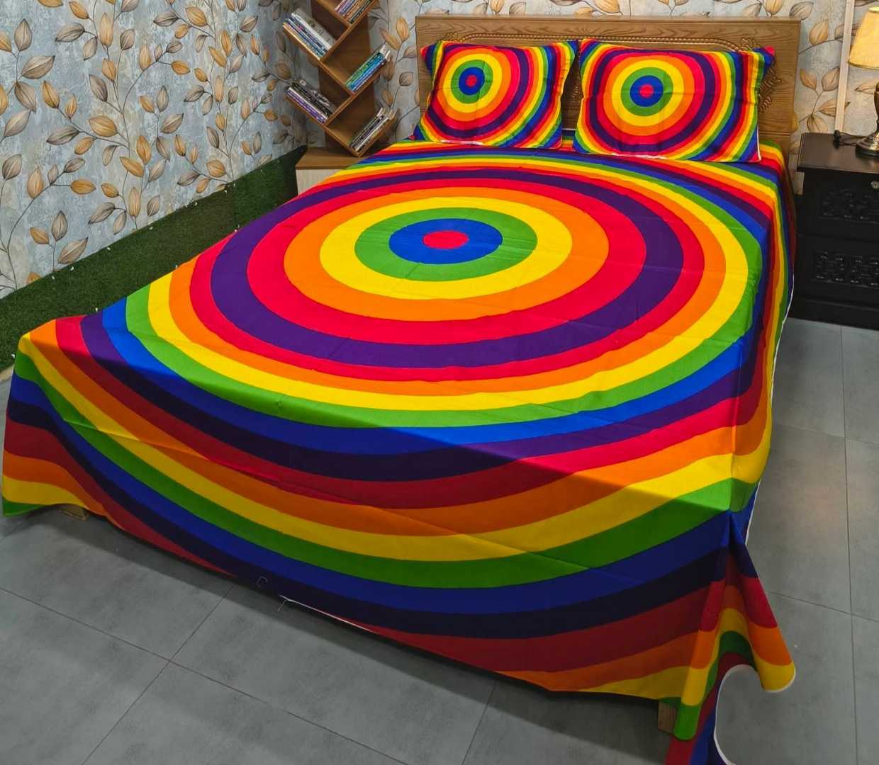 Luxury,King,size,Bed,Sheet,with,Matching,Pillow,covers