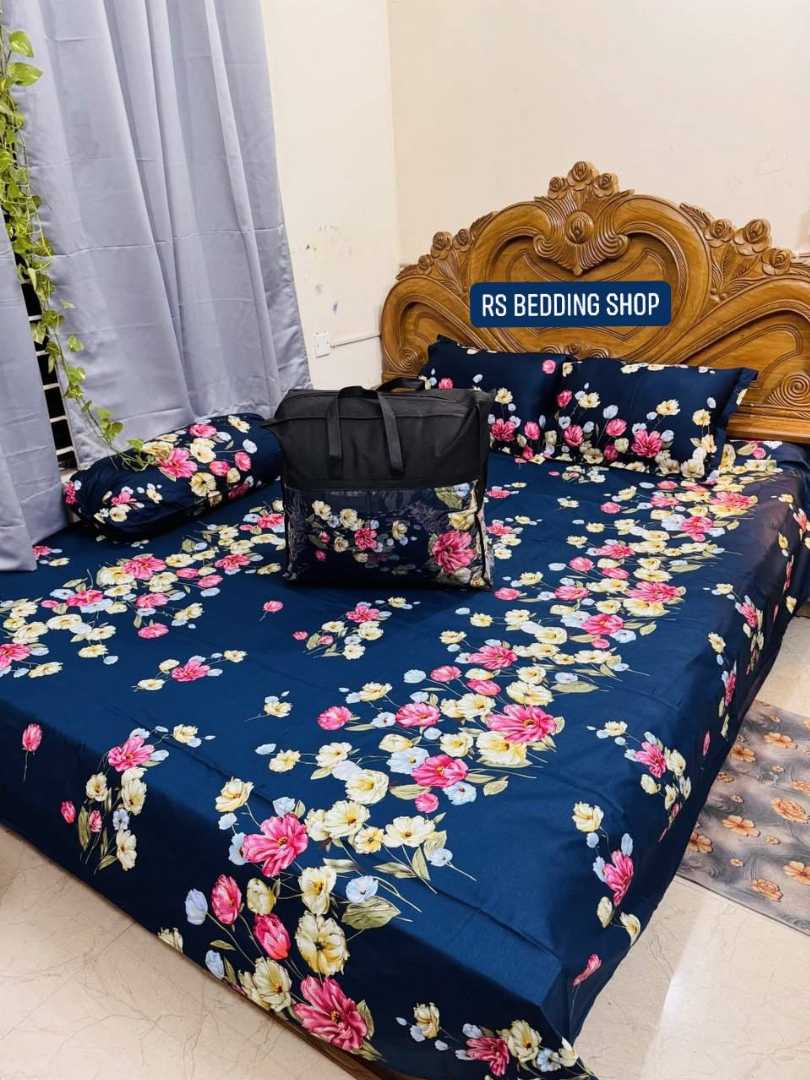 Premium,Quality,Twill,Cotton,Comforter,5,Pcs,Set