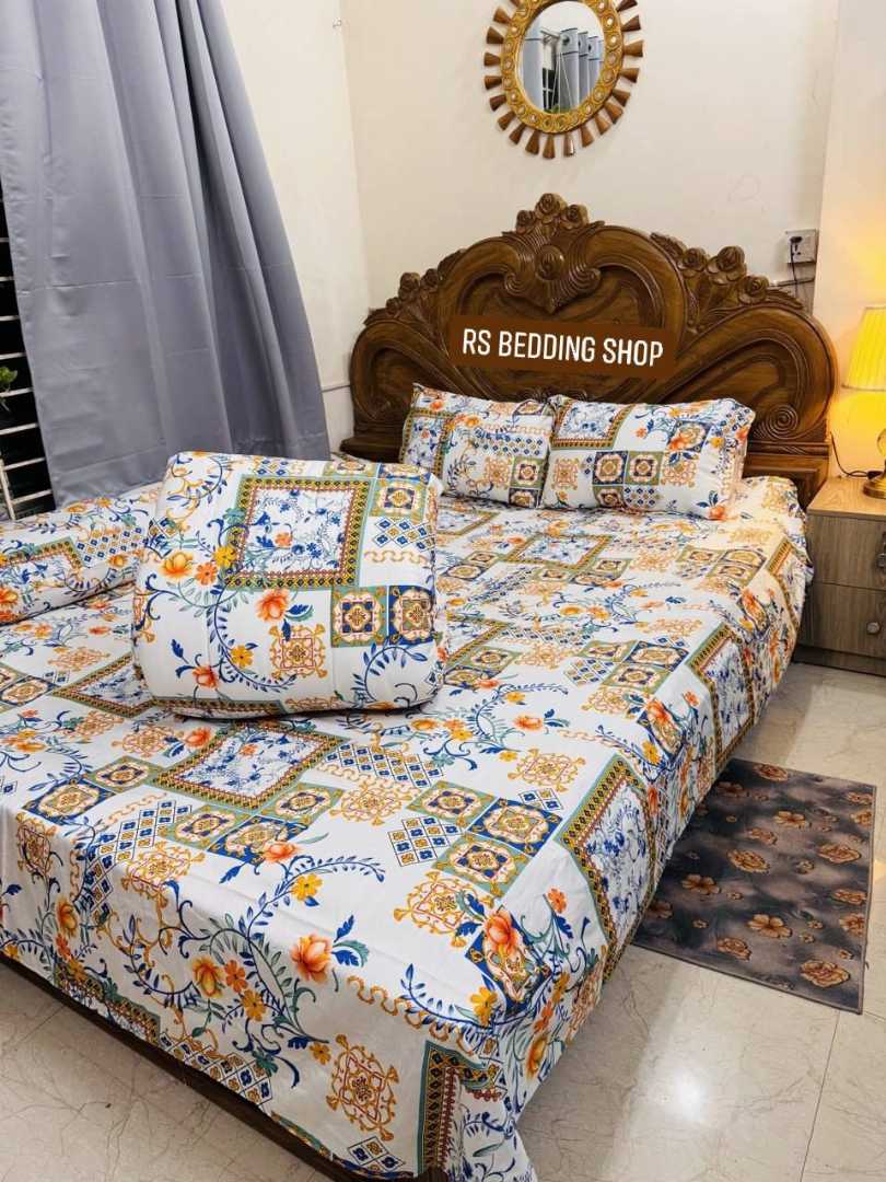 Premium,Quality,Twill,Cotton,Comforter,5,Pcs,Set