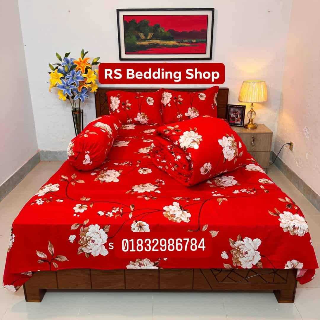 Premium,Quality,Twill,Cotton,Comforter,5,Pcs,Set