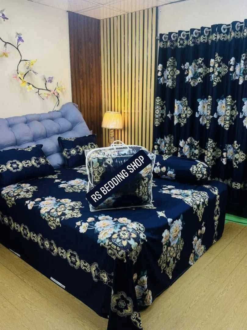 Premium,Quality,Twill,Cotton,Comforter,5,Pcs,Set
