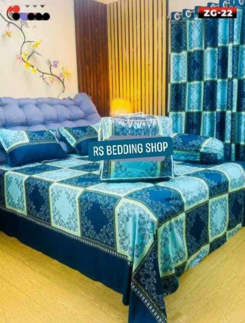Premium,Quality,Twill,Cotton,Comforter,5,Pcs,Set