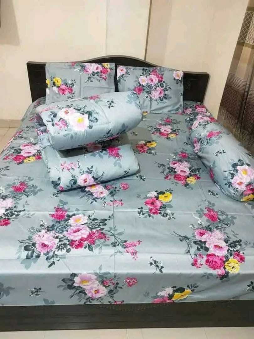 Premium,Quality,Twill,Cotton,Comforter,5,Pcs,Set