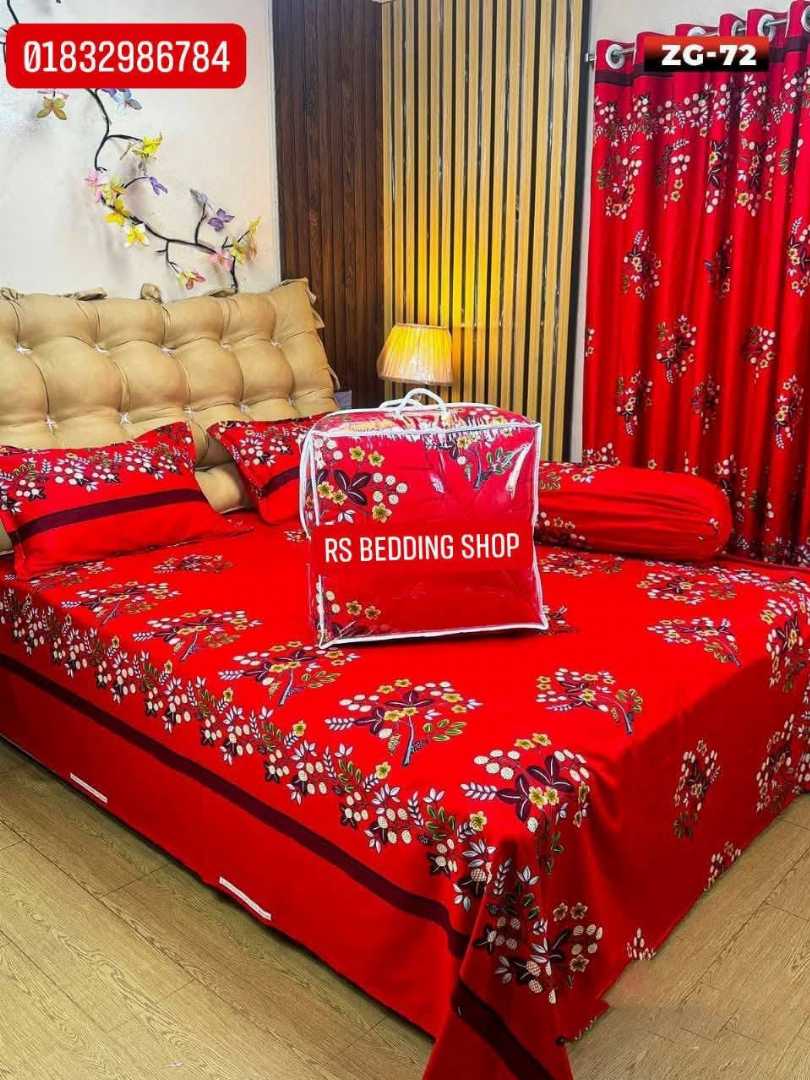 Premium,Quality,Twill,Cotton,Comforter,5,Pcs,Set