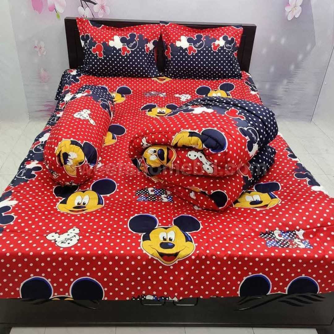 Premium,Quality,Twill,Cotton,Comforter,5,Pcs,Set