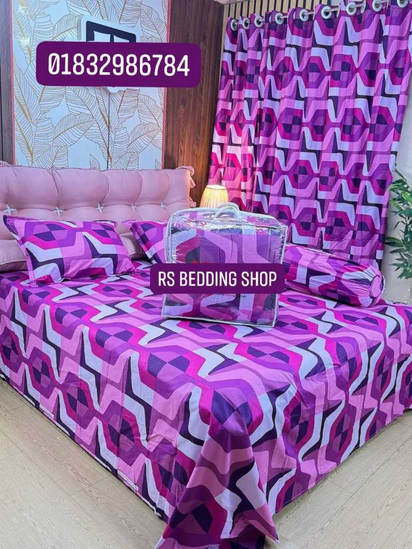 Premium,Quality,Twill,Cotton,Comforter,5,Pcs,Set