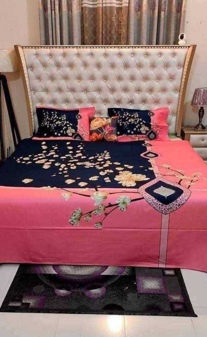 Luxury,King,size,Bed,Sheet,with,Matching,Pillow,covers