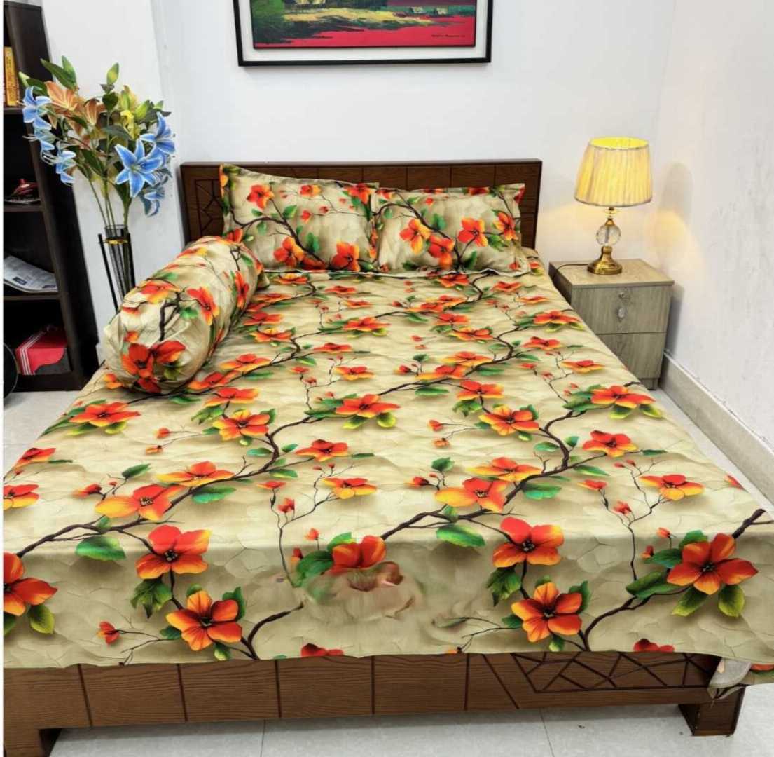 Luxury,King,size,Bed,Sheet,with,Matching,Pillow,covers