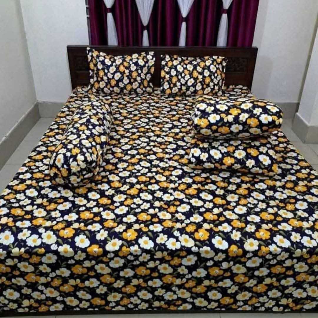 Premium,Quality,Twill,Cotton,Comforter,5,Pcs,Set