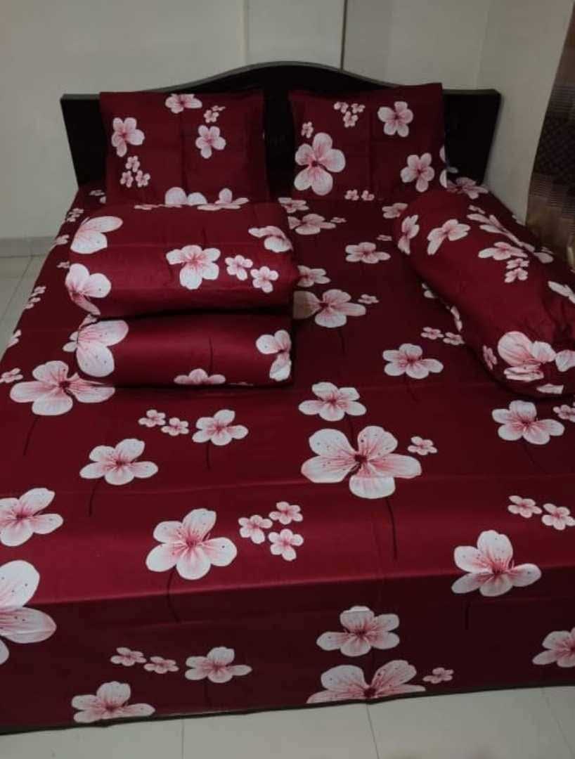 Premium,Quality,Twill,Cotton,Comforter,5,Pcs,Set