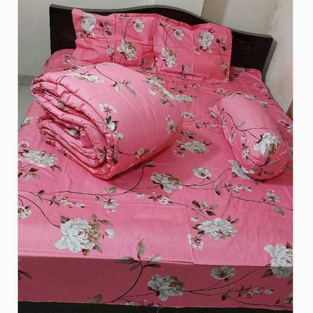 Premium,Quality,Twill,Cotton,Comforter,5,Pcs,Set