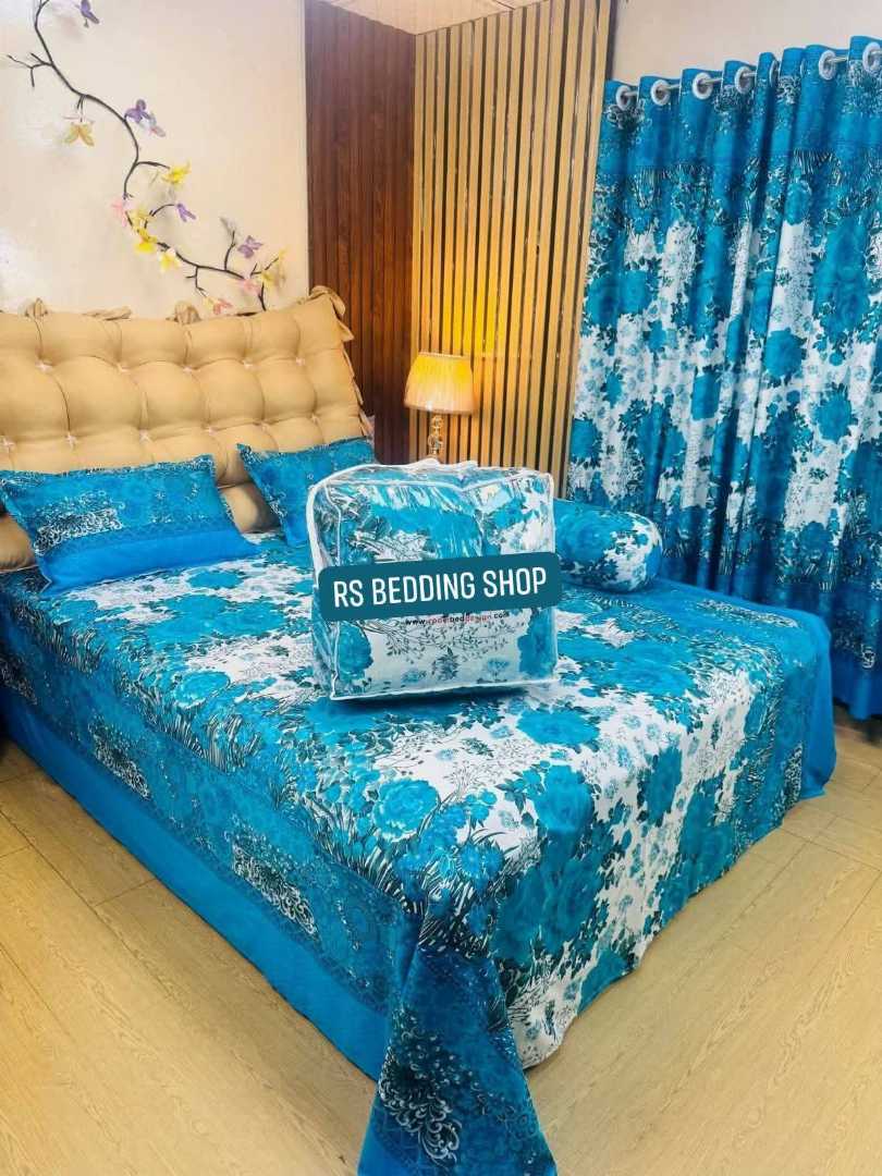 Premium,Quality,Twill,Cotton,Comforter,5,Pcs,Set