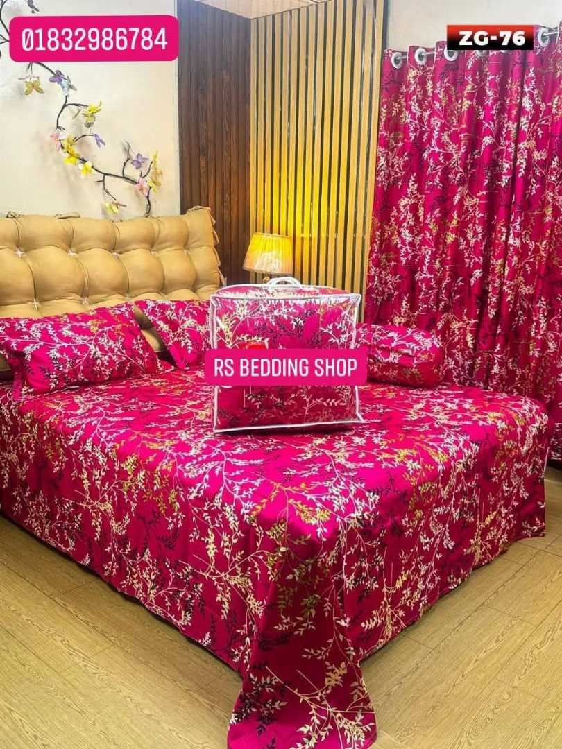 Premium,Quality,Twill,Cotton,Comforter,5,Pcs,Set