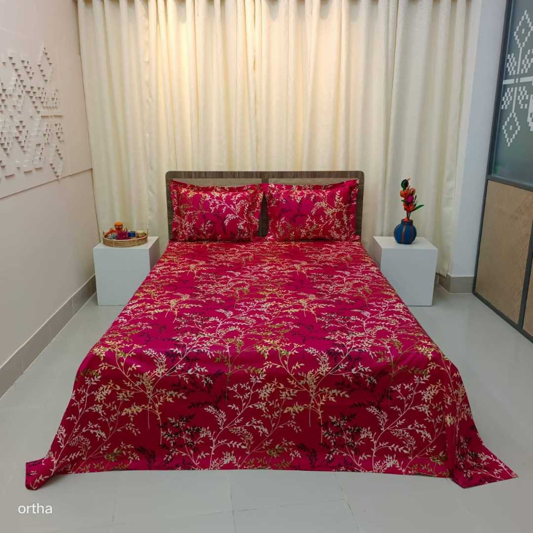 Luxury,King,size,Bed,Sheet,with,Matching,Pillow,covers