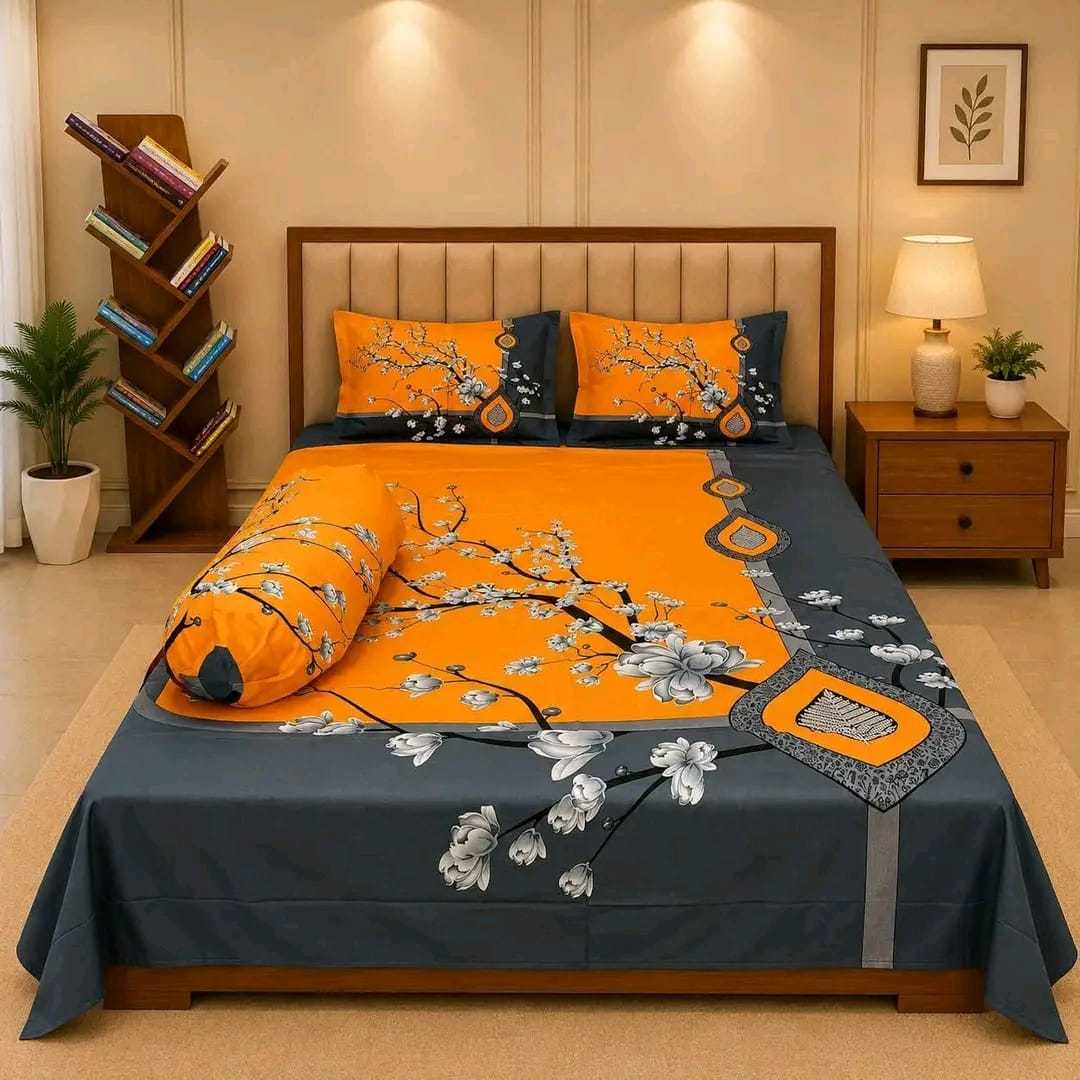 Luxury,King,size,Bed,Sheet,with,Matching,Pillow,covers