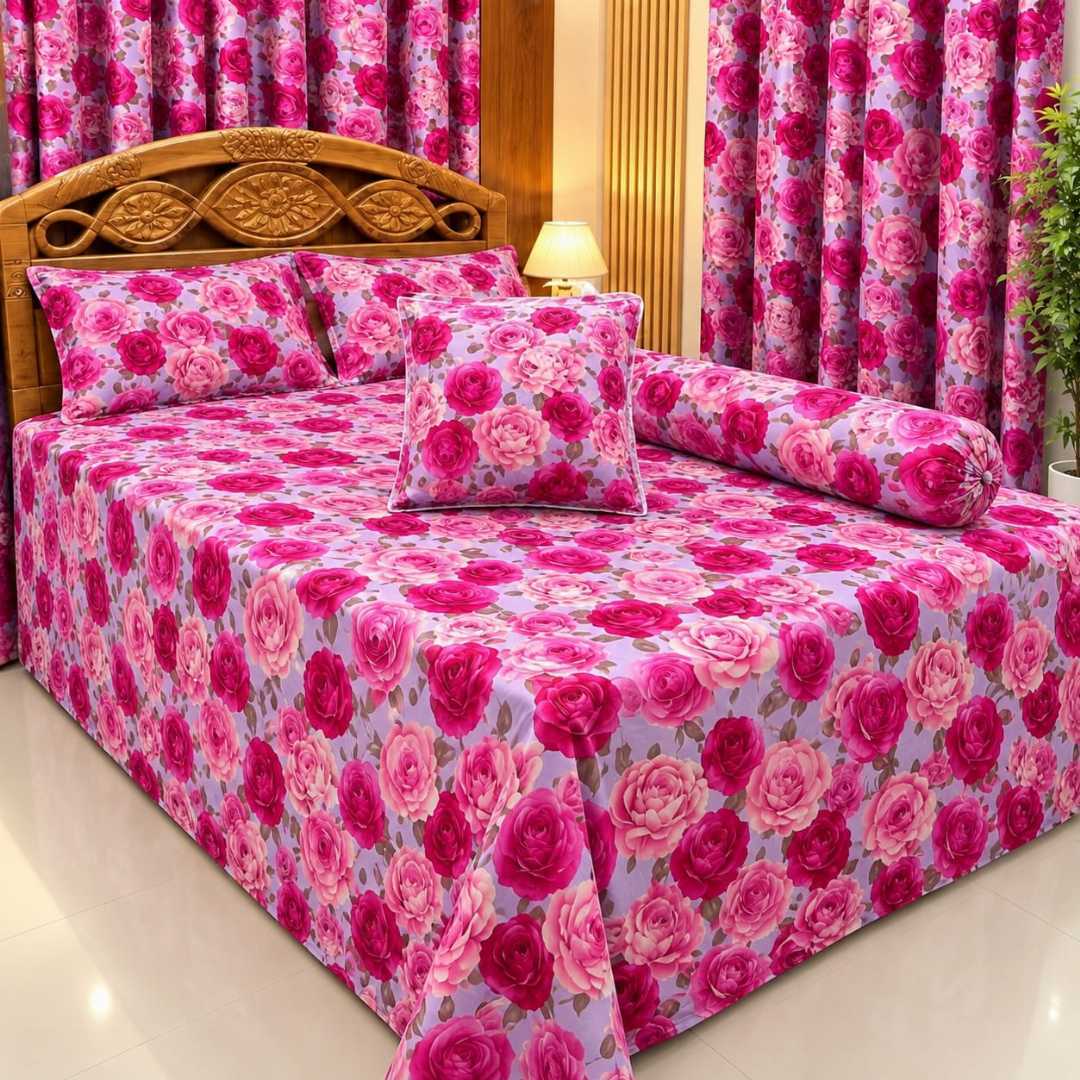 Premium,Quality,Twill,Cotton,Comforter,5,Pcs,Set