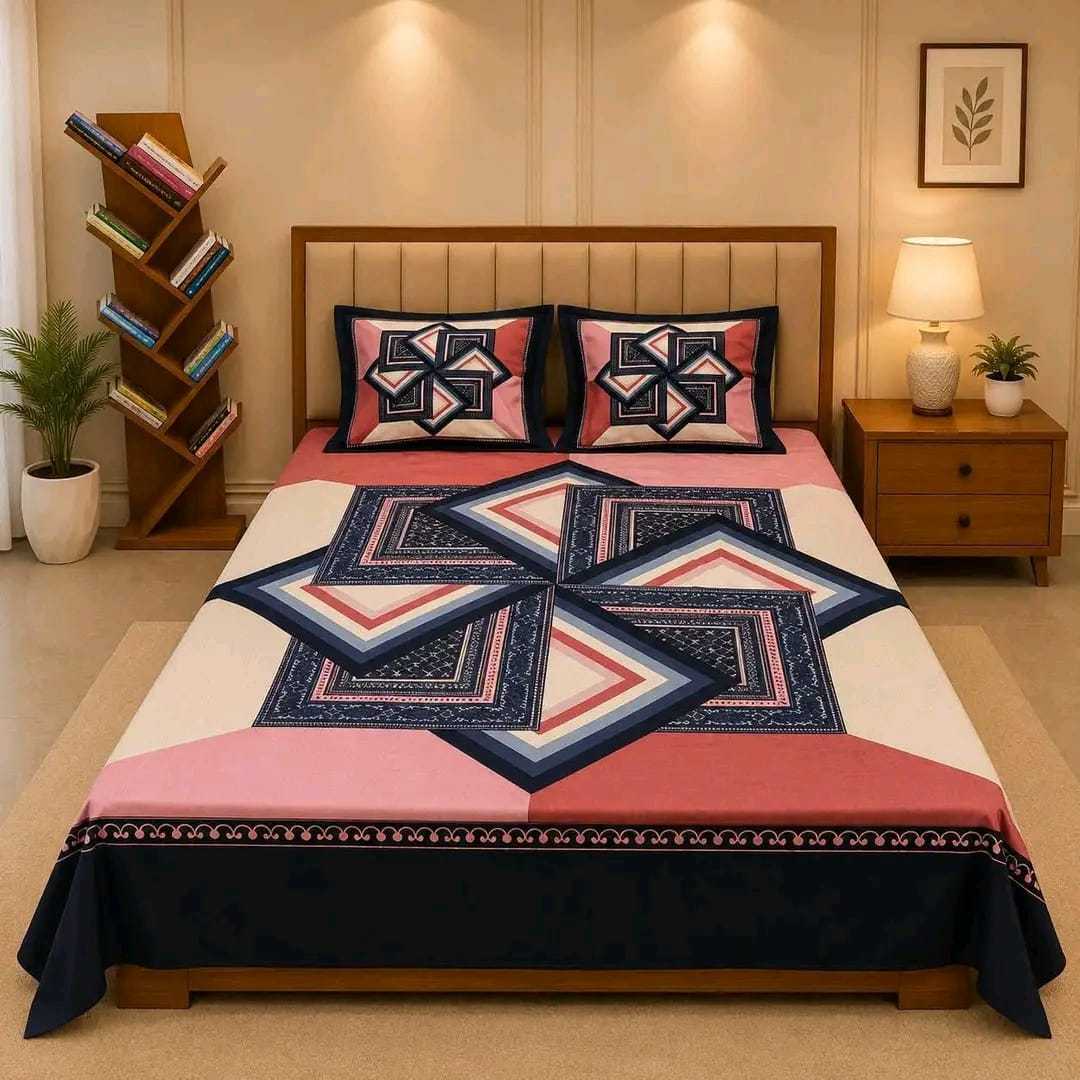 Luxury,King,size,Bed,Sheet,with,Matching,Pillow,covers