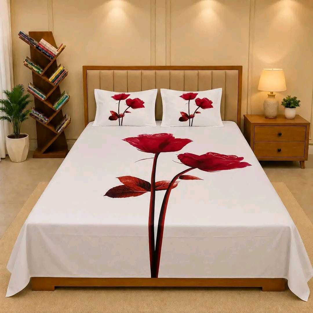 Luxury,King,size,Bed,Sheet,with,Matching,Pillow,covers
