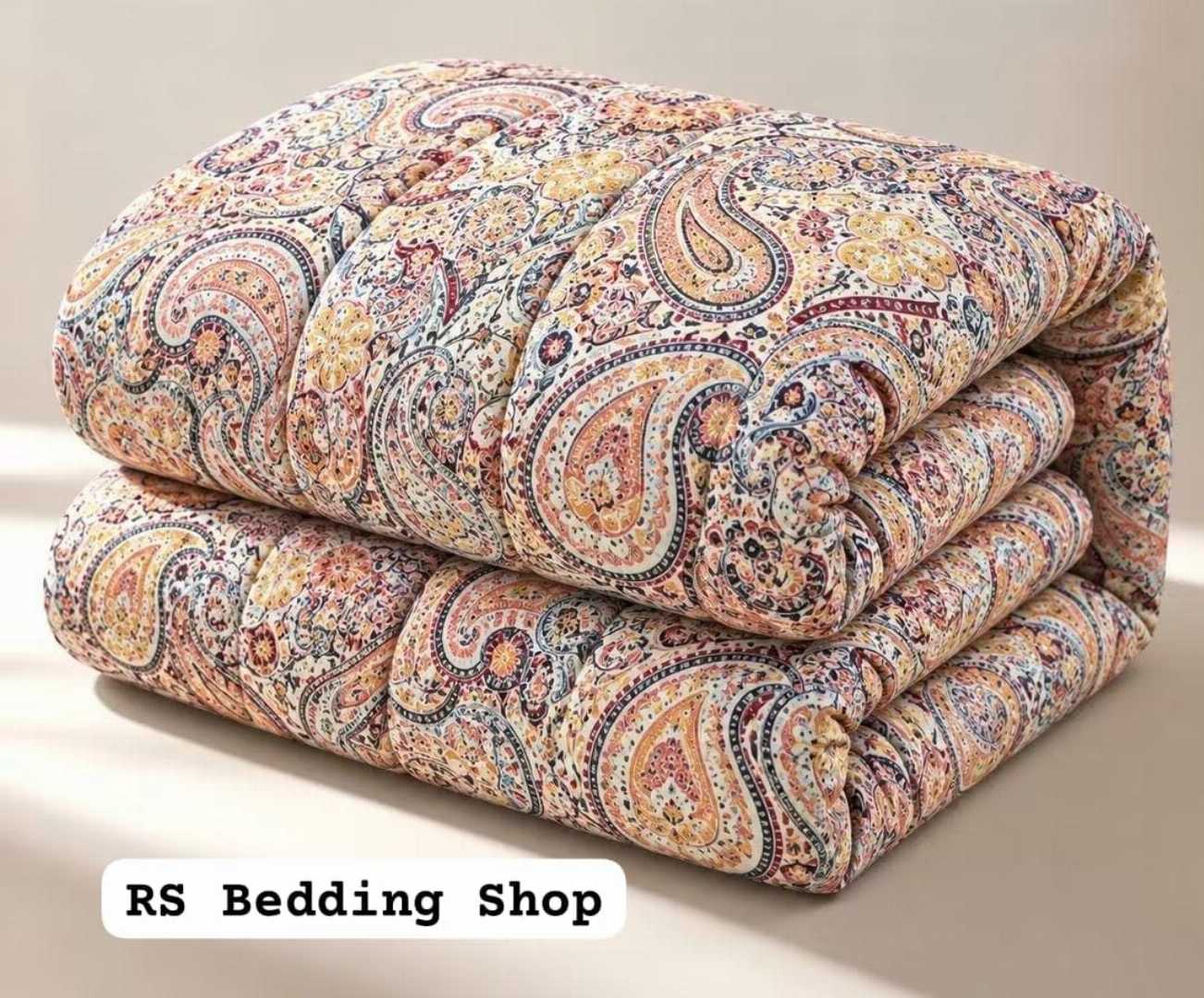 Premium,Quality,Twill,Cotton,Comforter,5,Pcs,Set