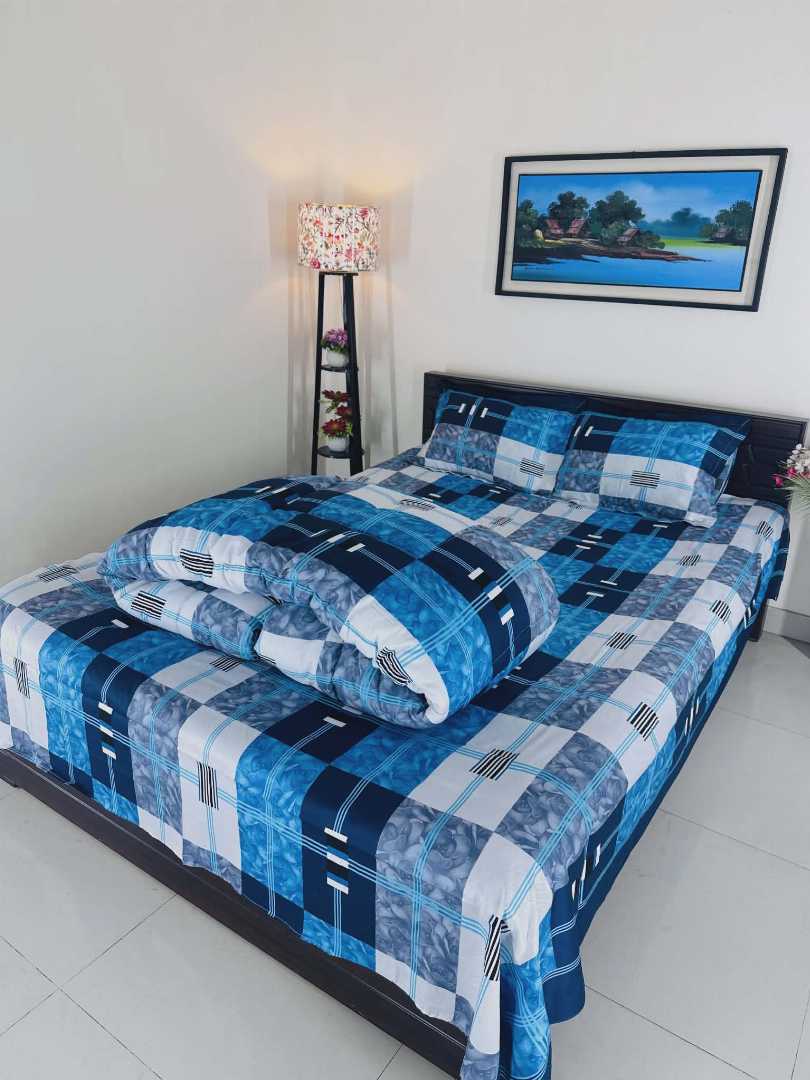 Premium,Quality,Twill,Cotton,Comforter,5,Pcs,Set