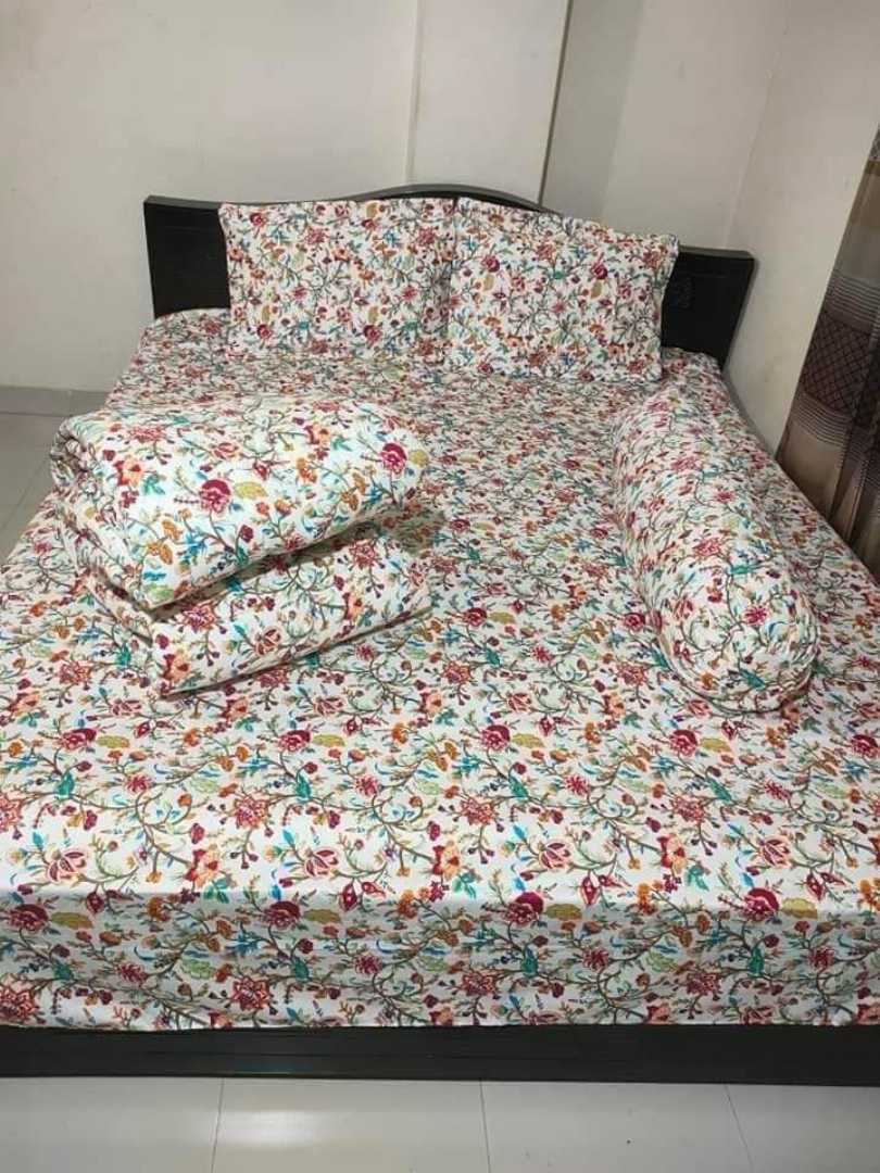 Premium,Quality,Twill,Cotton,Comforter,5,Pcs,Set