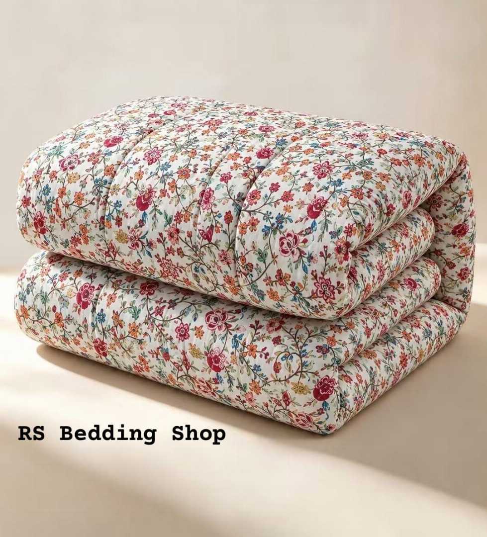 Premium,Quality,Twill,Cotton,Comforter,5,Pcs,Set